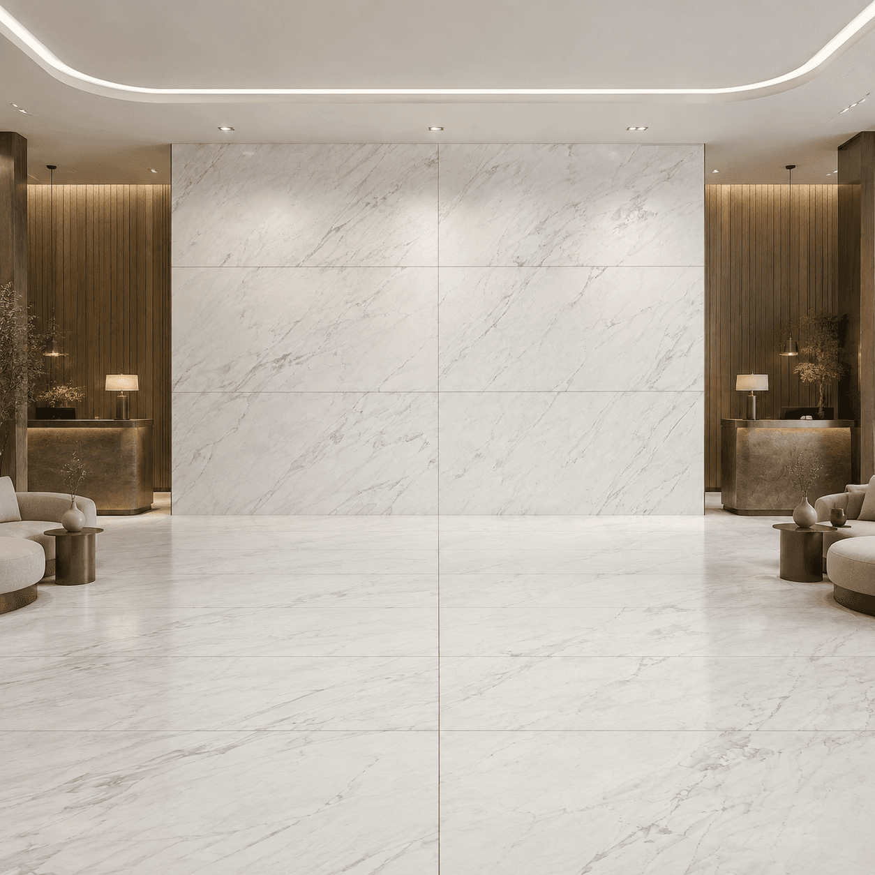 Gạch ốp lát Việt Nam Vasta Stone Marble STATUARY BIANCO
