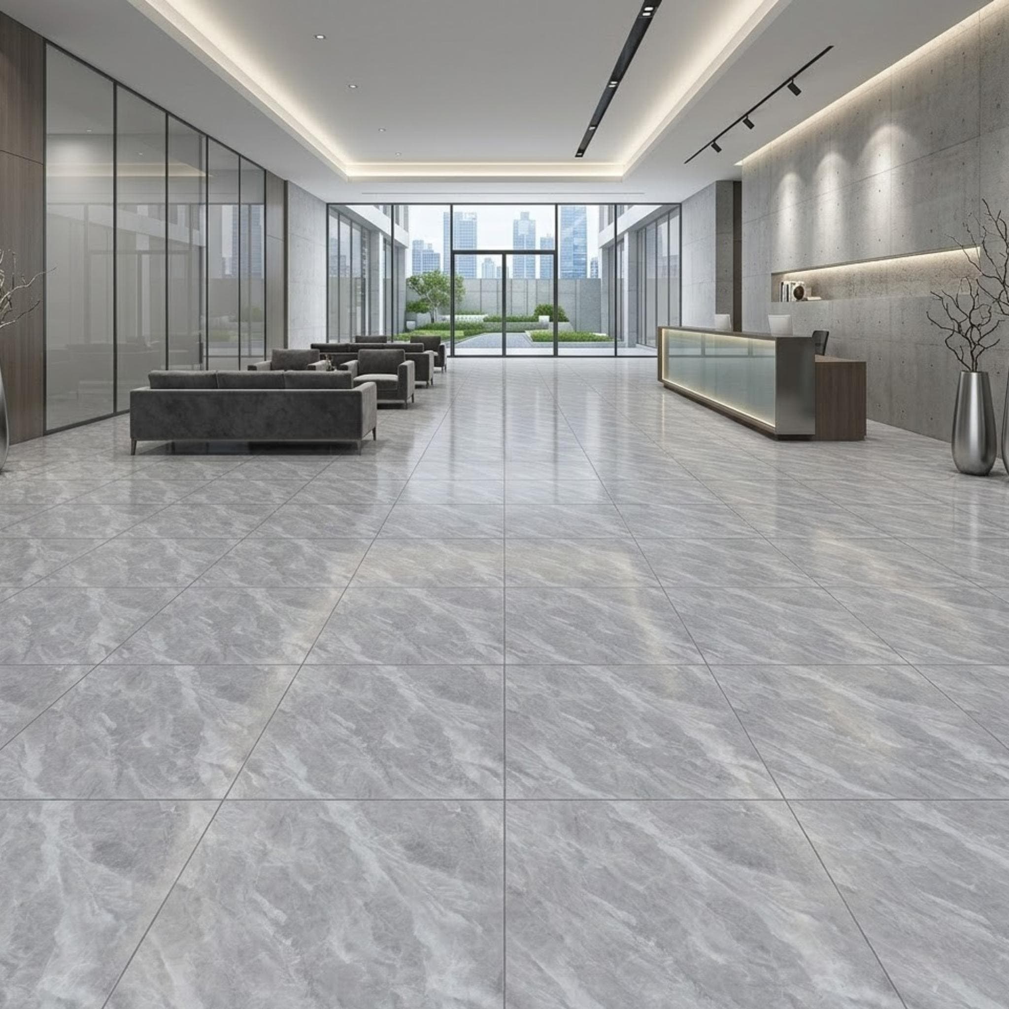 Gạch lát nền Việt Nam Novatile Vân đá LE8208