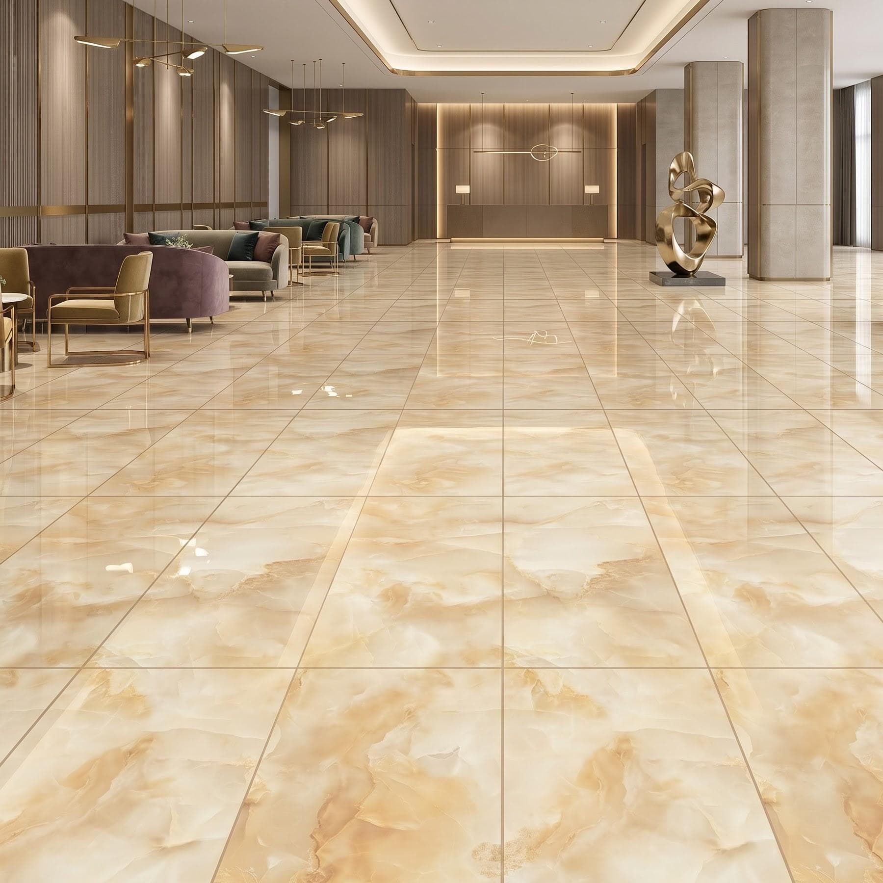 Gạch ốp lát Việt Nam Đồng Tâm Vân đá, Marble 60120LANGBIANG002FP-H+