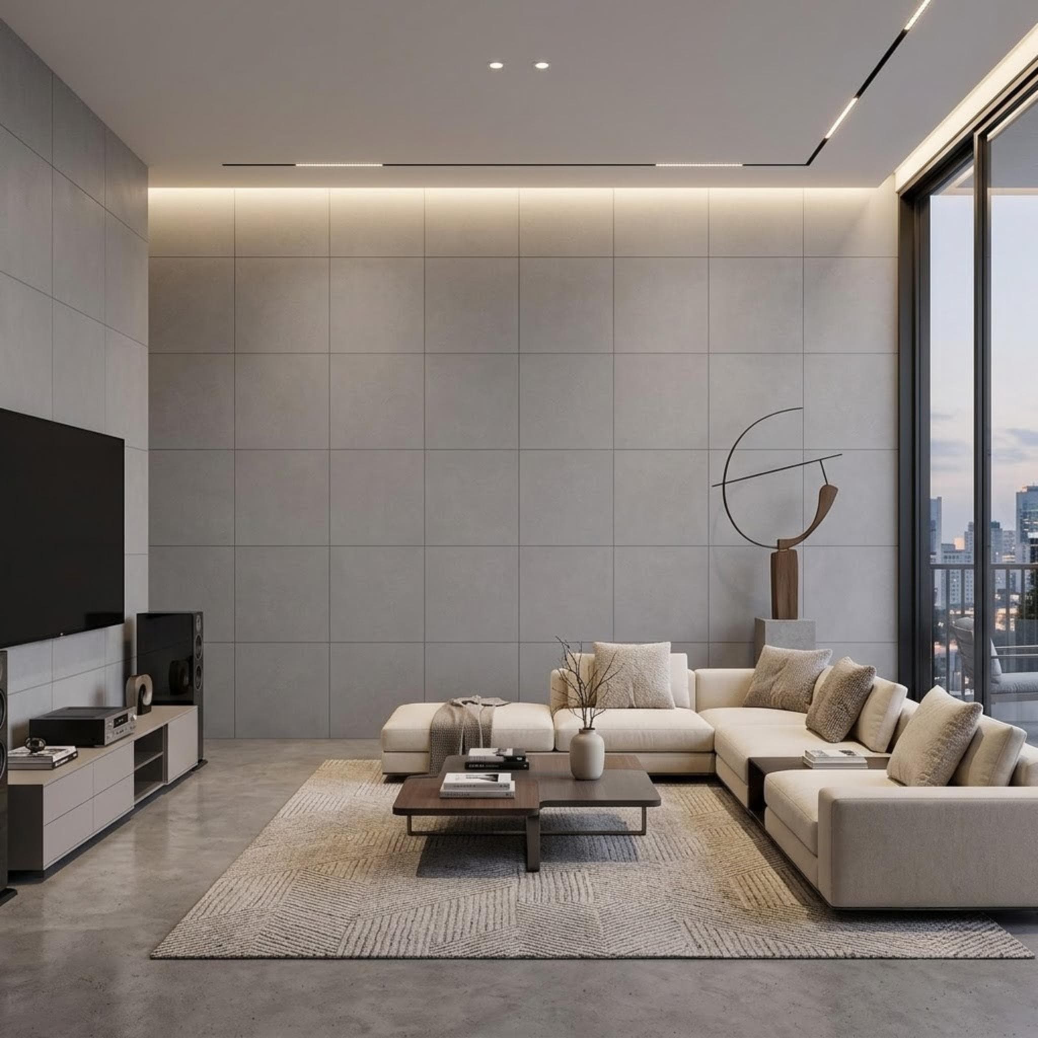 Gạch ốp lát Ý Casalgrande Padana Vân xi măng SPAZIO TORTORA