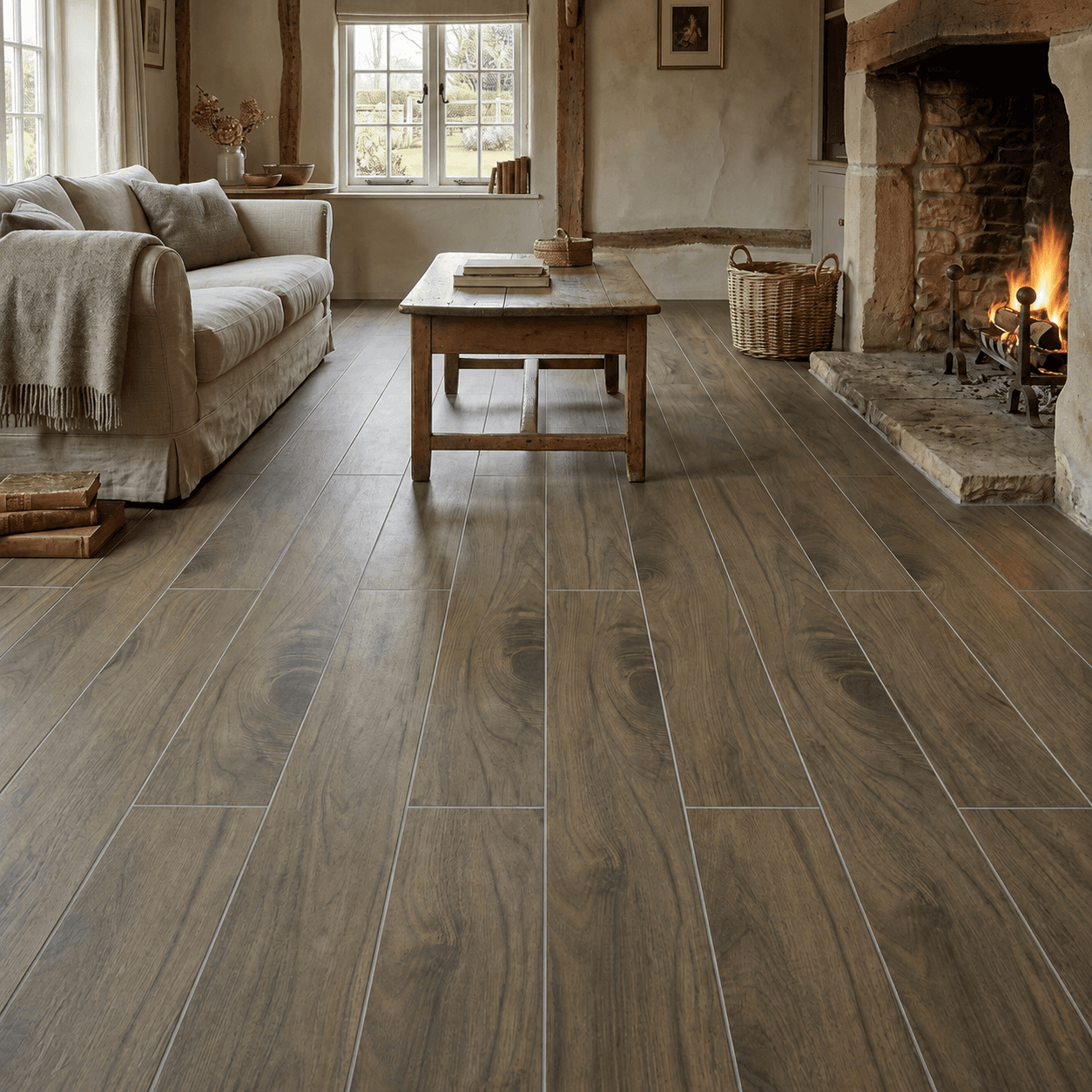 Gạch ốp lát Việt Nam Eurotile Giả gỗ MOBM02