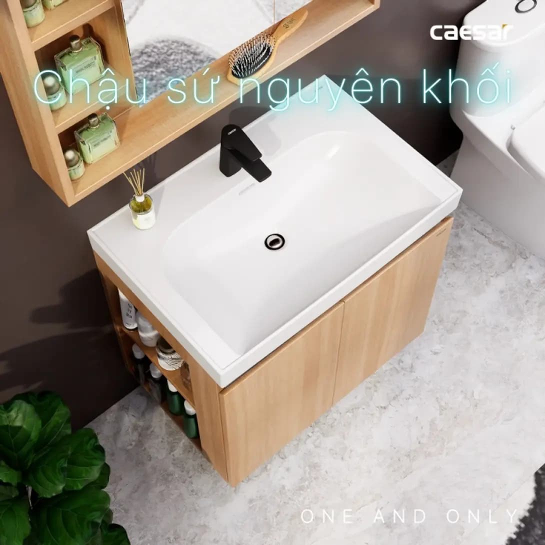 Bộ Tủ Lavabo Caesar LF5357 + EH15357CRW7V