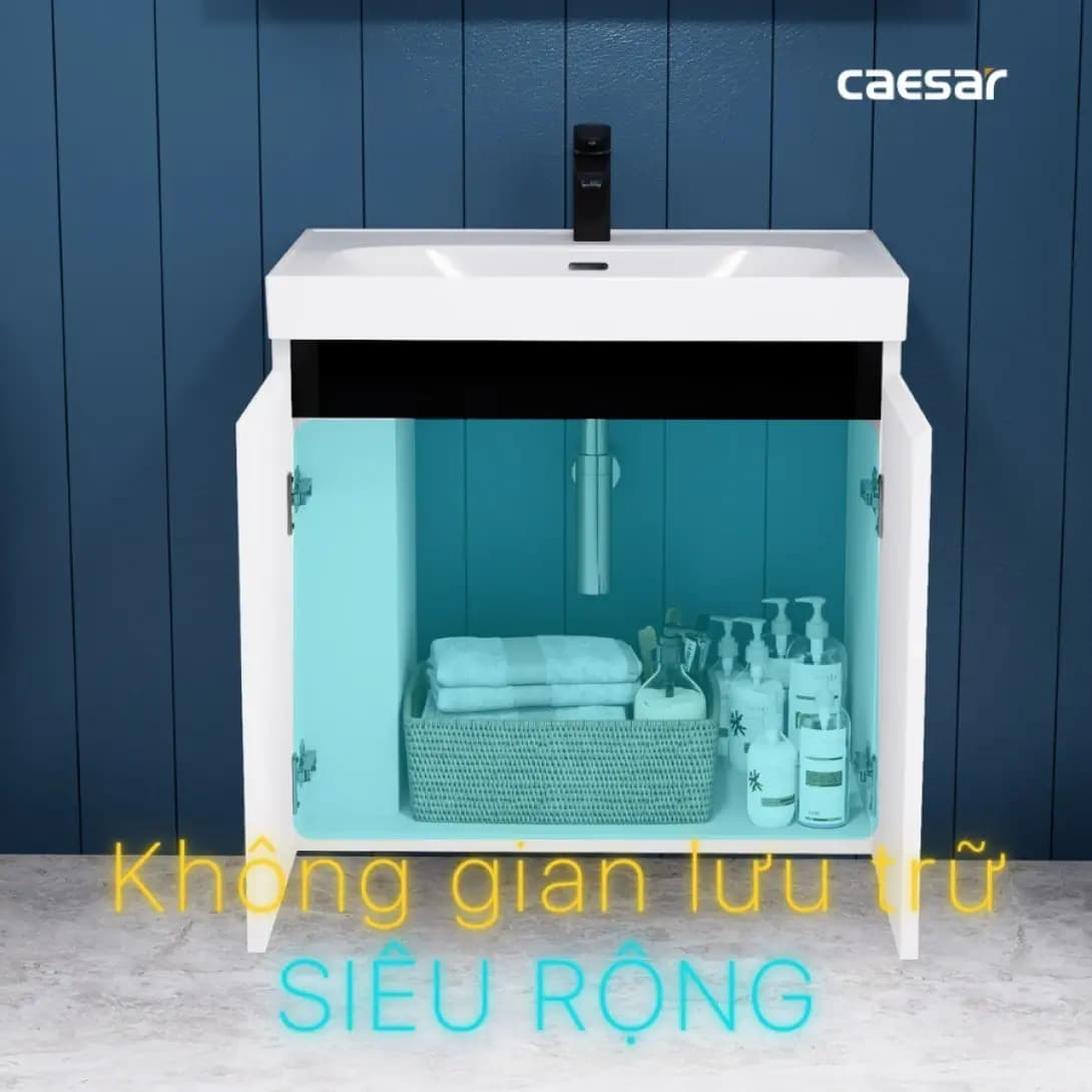 Bộ Tủ Lavabo Caesar LF5357 + EH15357CLV