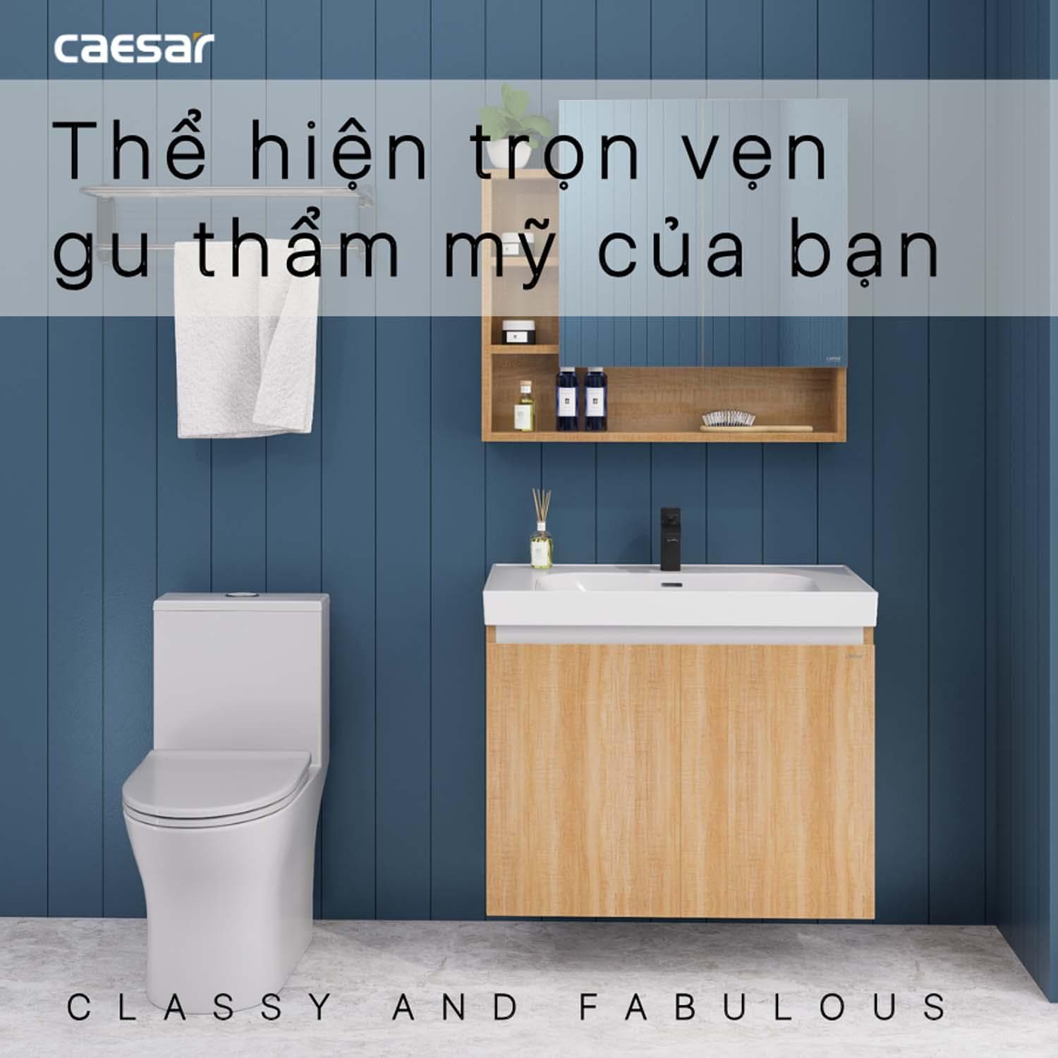 Tủ lavabo CAESAR EH15358CLW7V