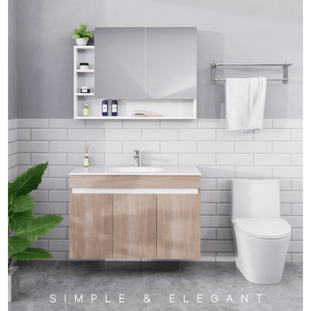 Tủ Lavabo Caesar Treo Tường 1000x500mm EH15028AW7V