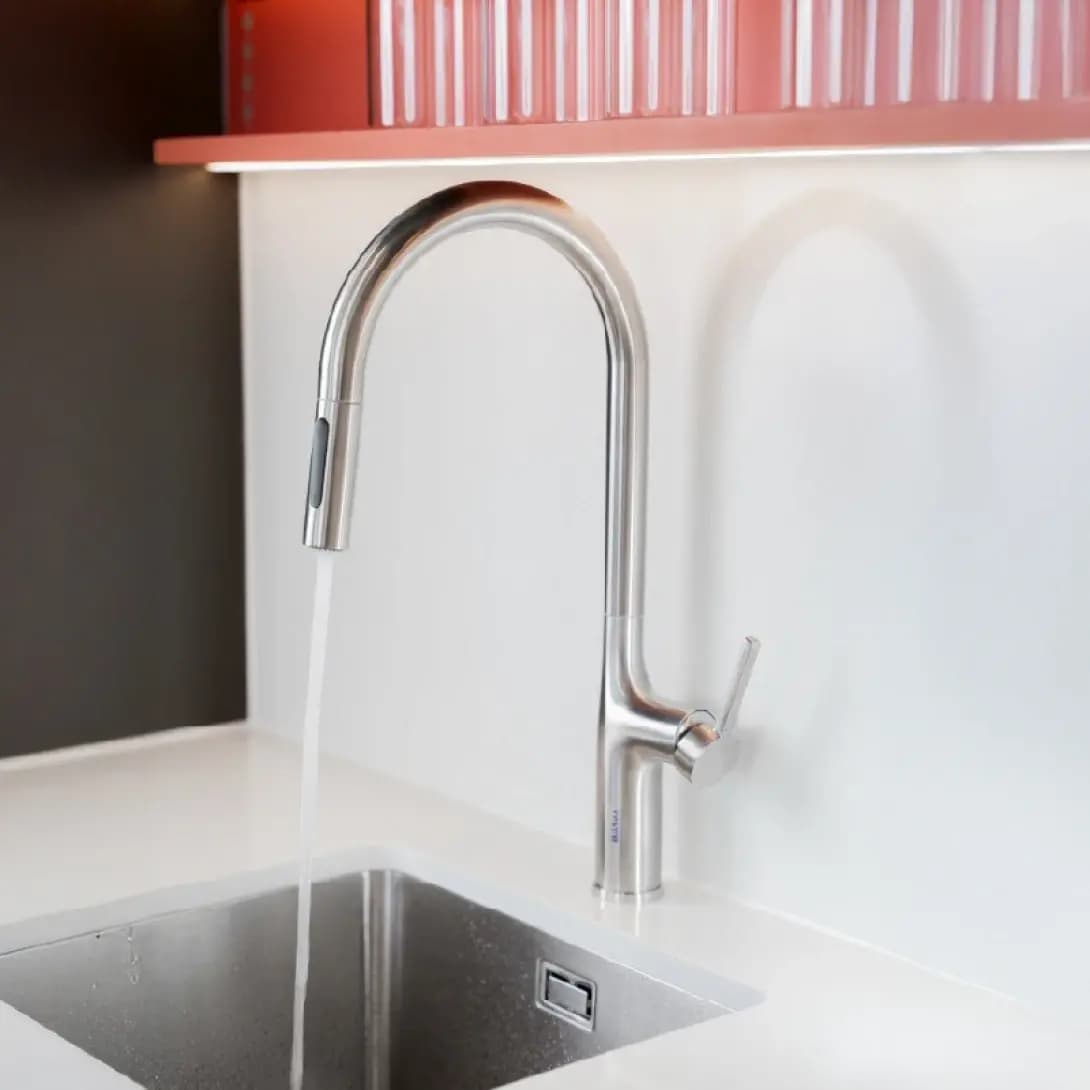 Vòi Rửa Chén Bát inox 304 EcoKitchen K1726SS