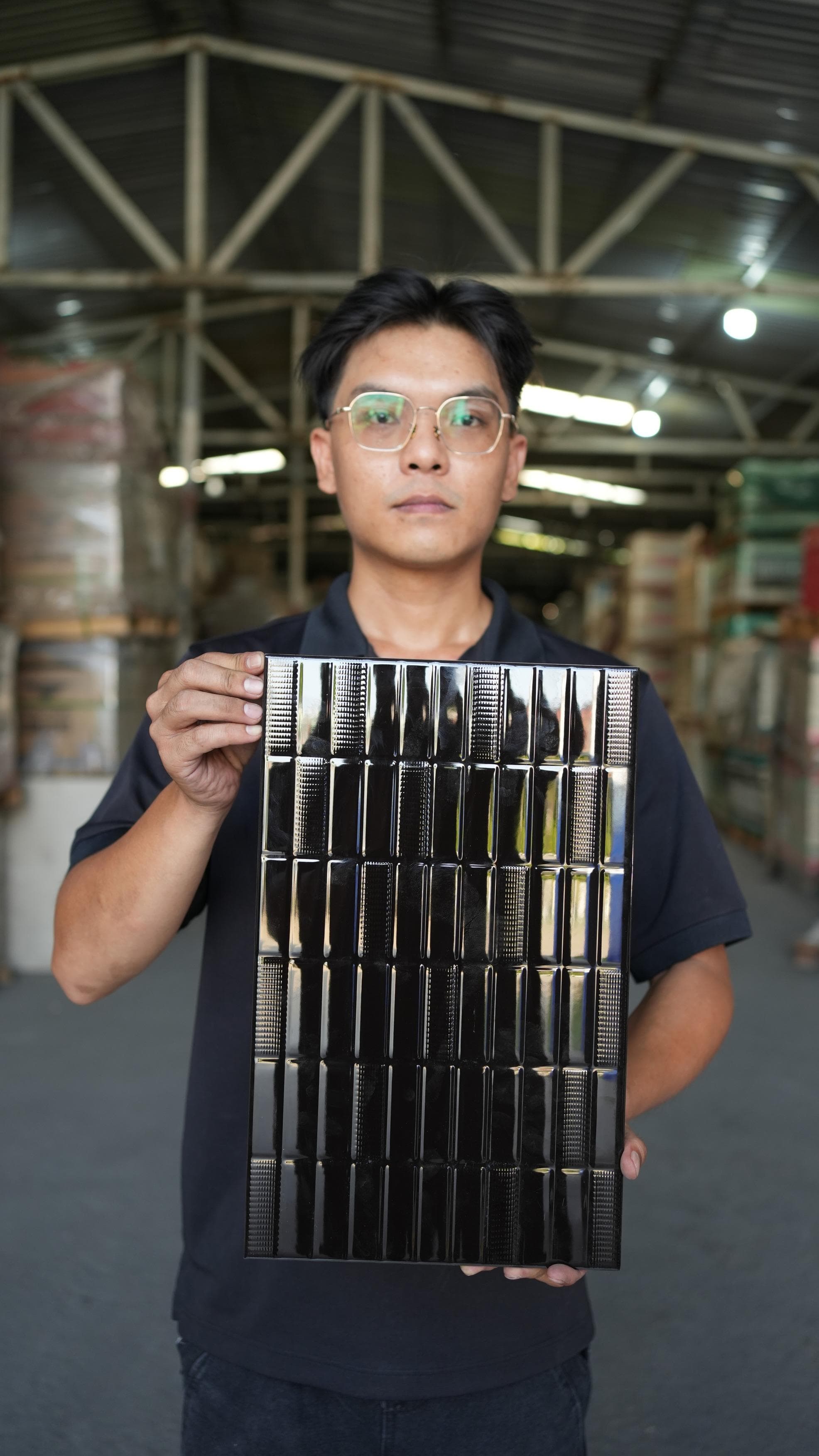 Gạch ốp lát Union Mosaic 25x40.5 LL-980THEATERBLACK(D)