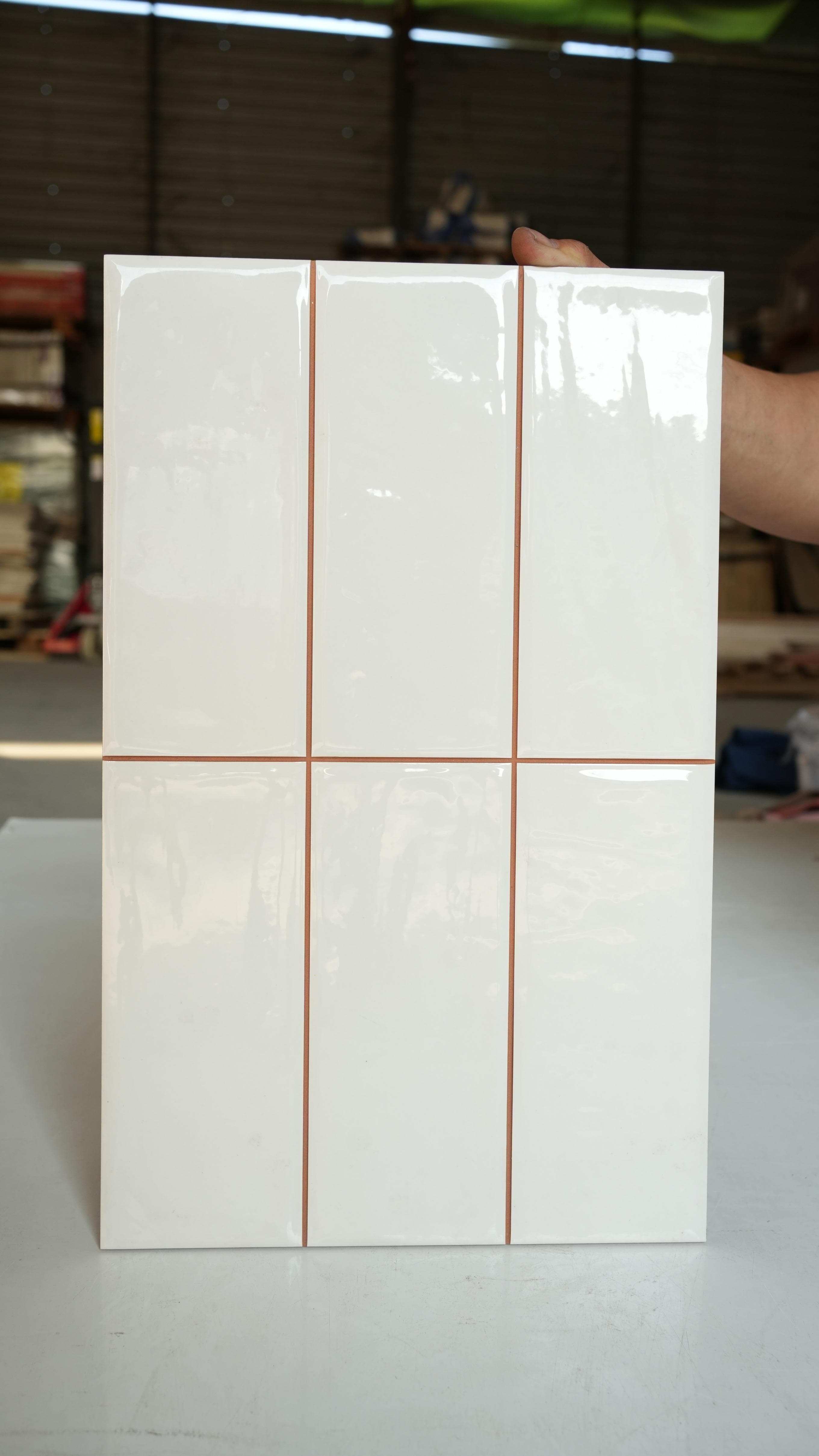 Gạch ốp tường Grand Home 25x40 ARGENTA(25X40)CLAYWHITEMOSAICO
