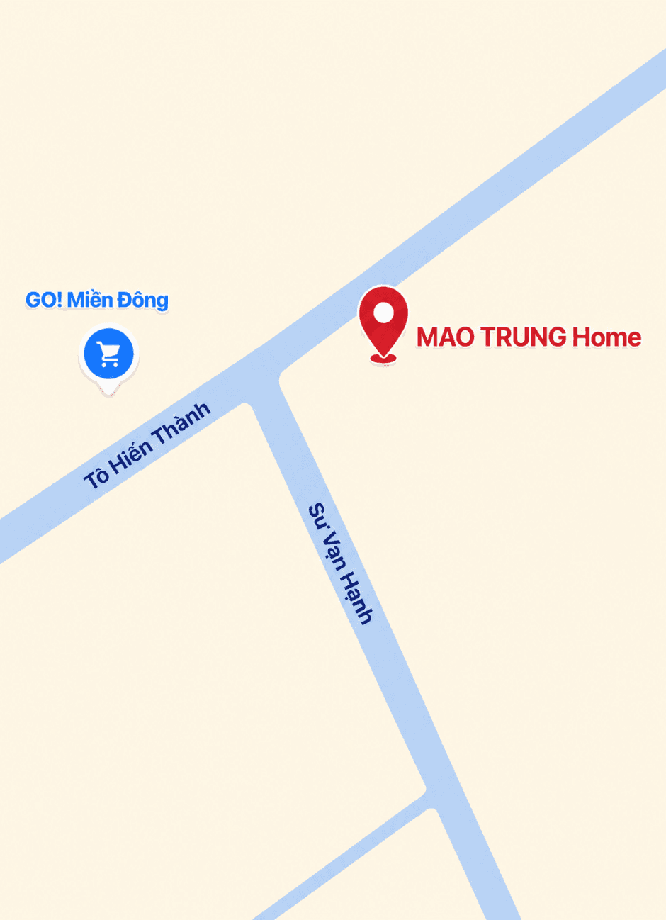 Bản đồ Showroom Mao Trung Home