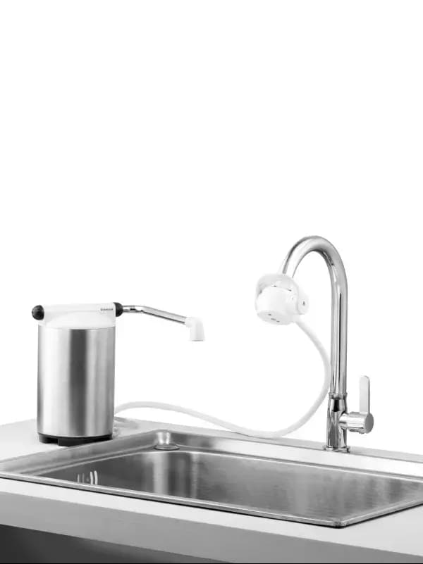 Thiết bị lọc nước Cleansui lắp trên bồn rửa vỏ thép không gỉ ET201
