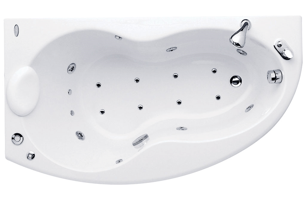 BỒN TẮM ÂM CRISTINA - KONI L - CT-KO-L 160090 - Ảnh 2