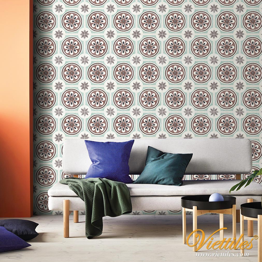 Gạch bông 20X20cm - Ảnh 3