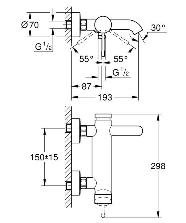 SEN TẮM GROHE ESSENCE - 23217000 - Ảnh 2