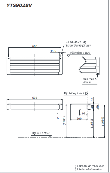 THANH TREO KHĂN TOTO 2 TẦNG YTS902BV - Ảnh 4