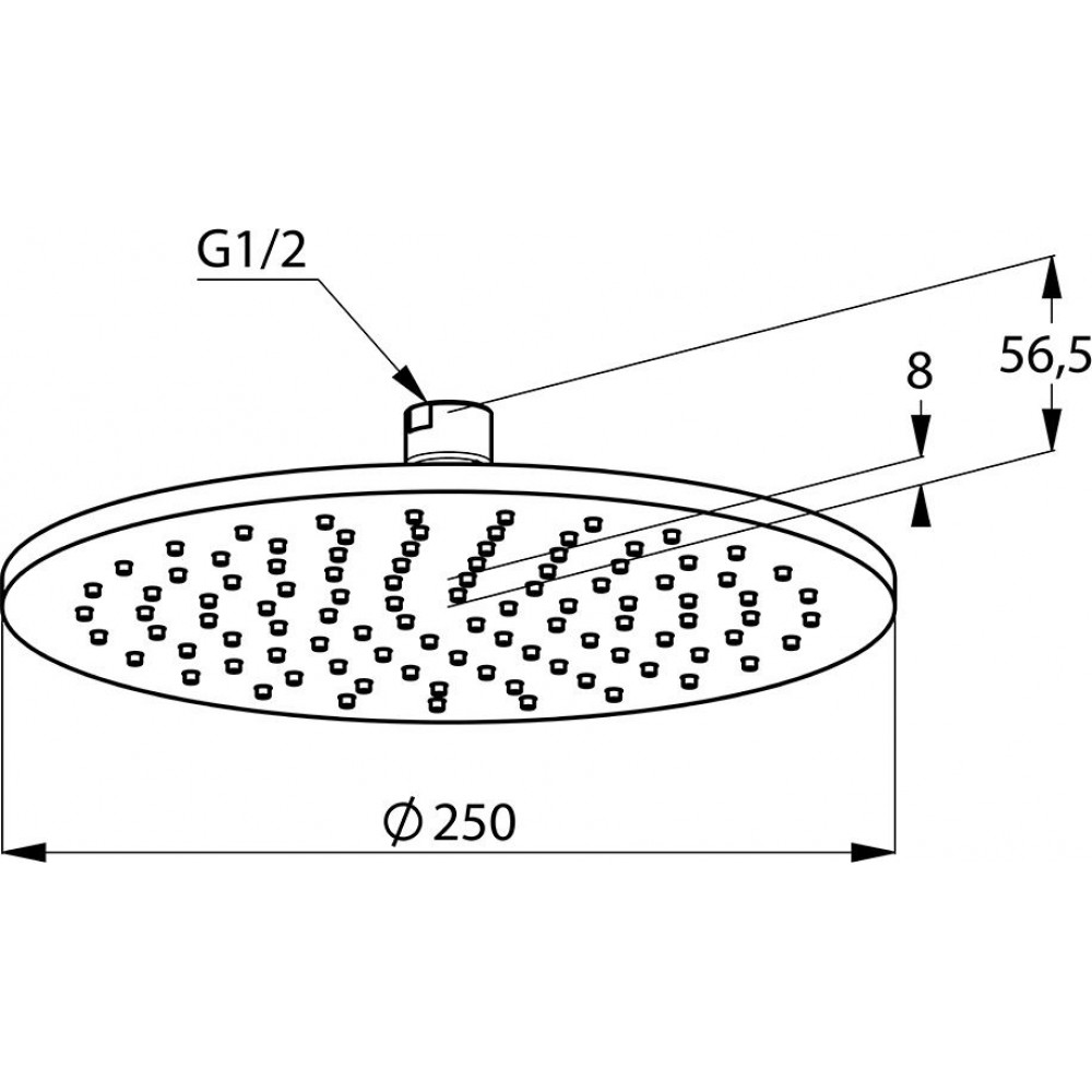 BÁT SEN ÂM TRẦN KLUDI A-QA 250MM - Ảnh 3