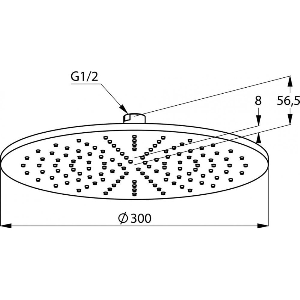 BÁT SEN ÂM TRẦN KLUDI A-QA 300MM - Ảnh 2