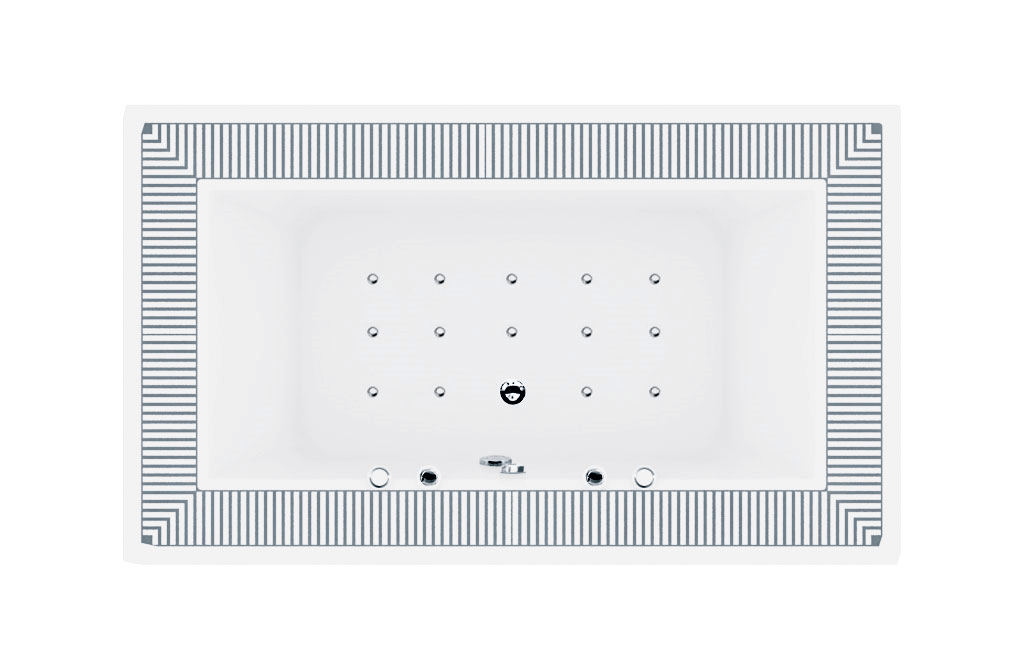 BỒN TẮM ÂM CRISTINA - TATTOO - CT-TT 220130