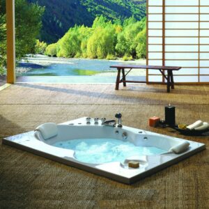 BỒN TẮM ÂM MASSAGE CRISTINA - SILK A - CT-SI-A 200120