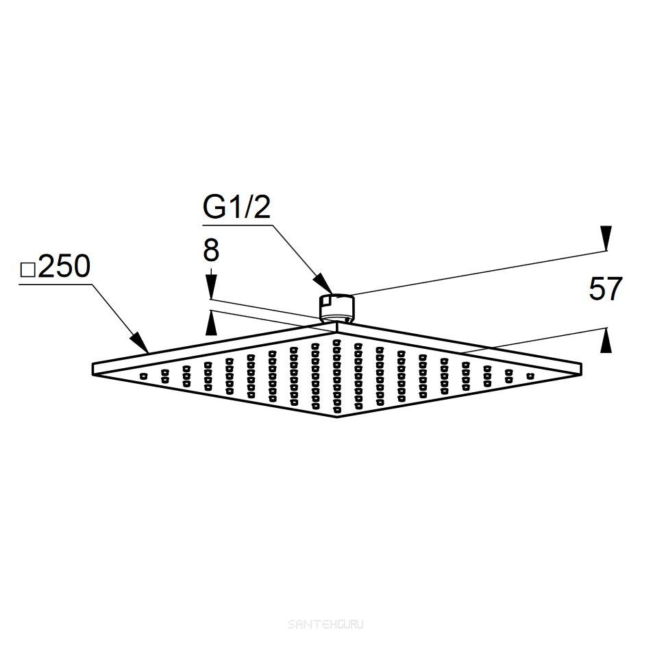 BÁT SEN ÂM TRẦN KLUDI A-QA 250MM - Ảnh 3
