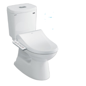 Bồn cầu 2 khối, nắp rửa điện tử INAX - AC-504A+CW-H18VN