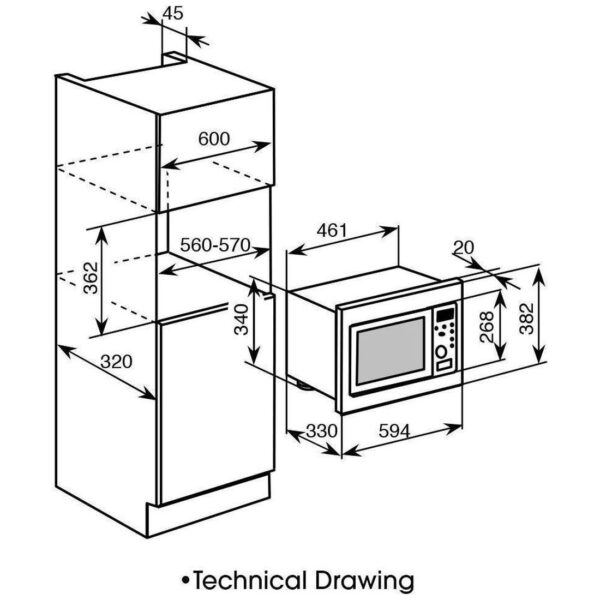 LÒ VI SÓNG BAUMATIC - BMM204SS - Ảnh 3