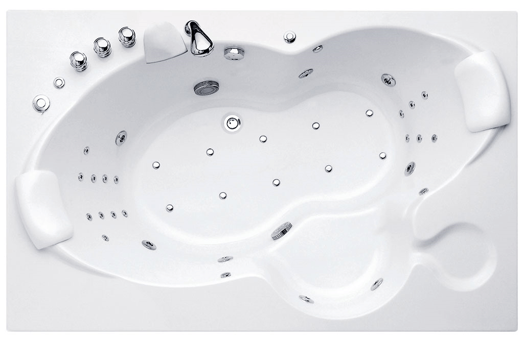 BỒN TẮM ÂM MASSAGE CRISTINA - SILK A - CT-SI-A 200120 - Ảnh 2