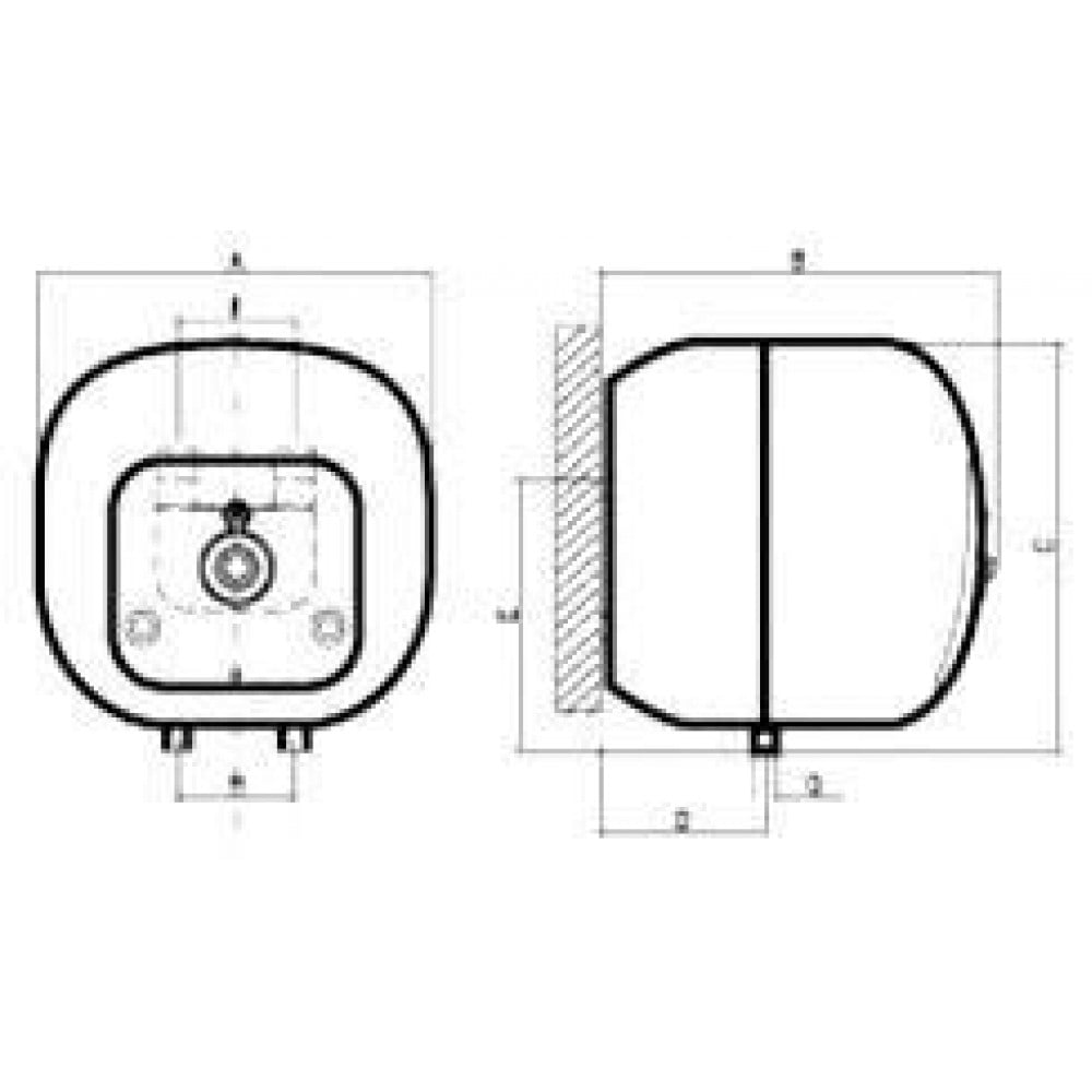 Máy Nước Nóng Ferroli Cubo E 15L Gián Tiếp Chống Giật - Ảnh 4