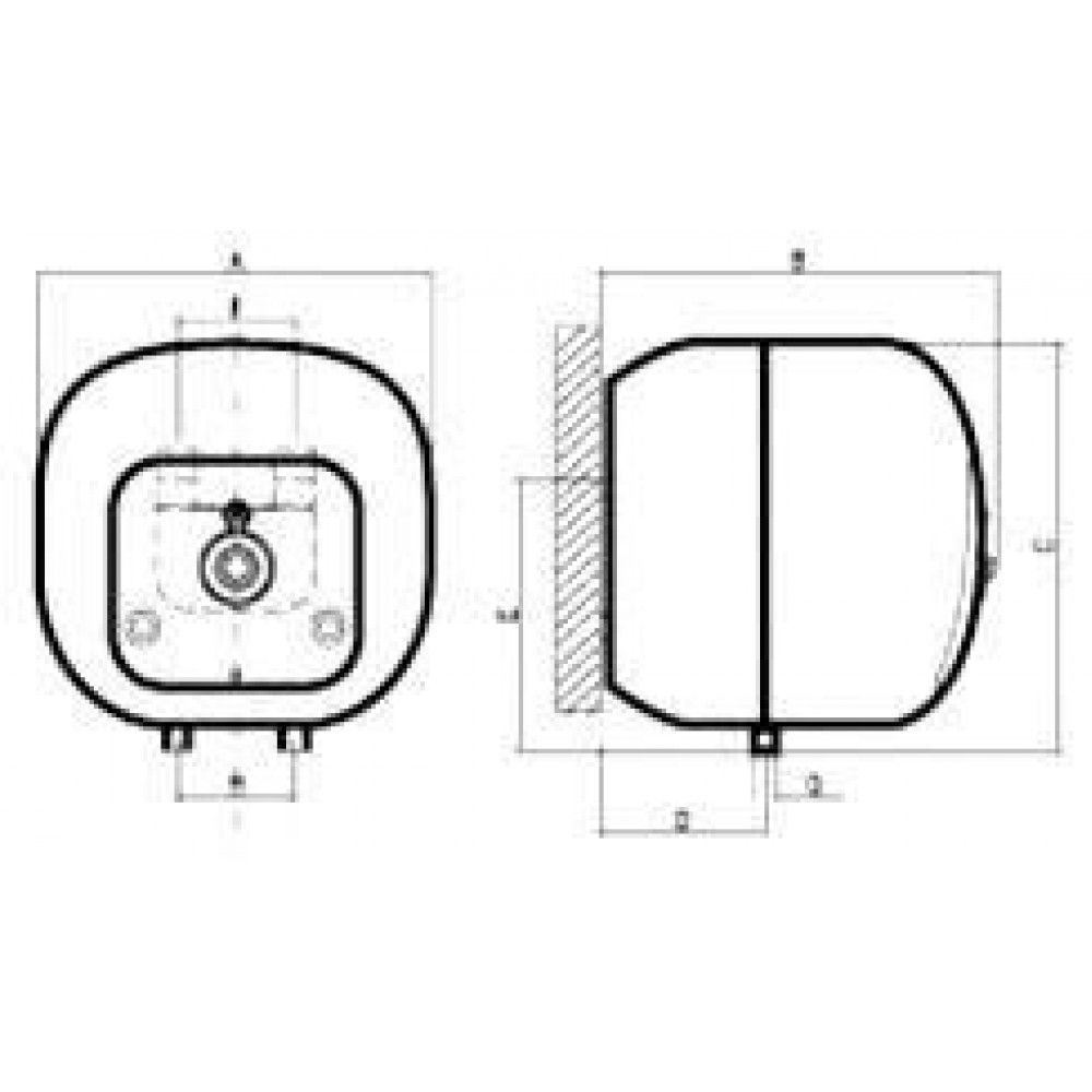 Máy Nước Nóng Ferroli Cubo E 30L Gián Tiếp Chống Giật - Ảnh 2