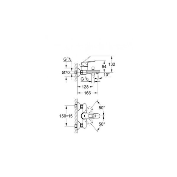 SEN TẮM KÈM XẢ BỒN GROHE - 23603000 - Ảnh 2
