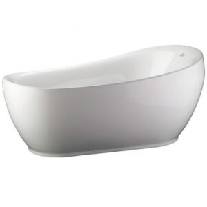 Bồn tắm có yếm, chân đế BT267PP(H) WH