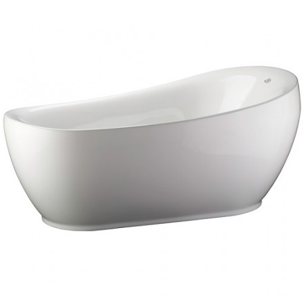 Bồn tắm có yếm, chân đế BT267PP(H) WH