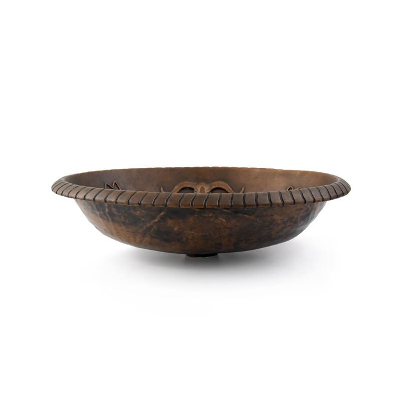 CHẬU RỬA BẰNG ĐỒNG THAU KANLY - BS026 - Ảnh 3