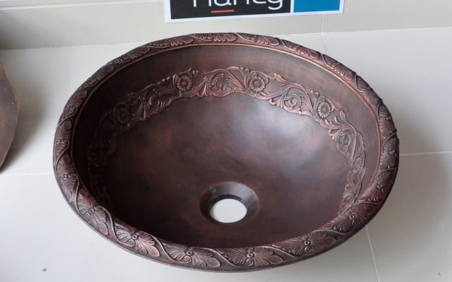 LAVABO BẰNG ĐỒNG KANLY BS045