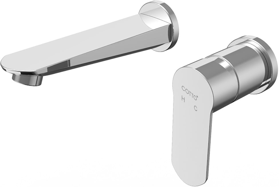 Vòi chậu âm tường CT2407A