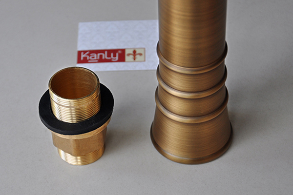 Vòi Lavabo nóng lạnh bằng đồng thân cao KANLY - GCA13 - Ảnh 10