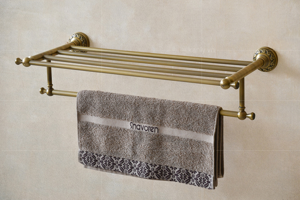 KỆ ĐỂ KHĂN BẰNG ĐỒNG KANLY - GCH13 - Ảnh 5