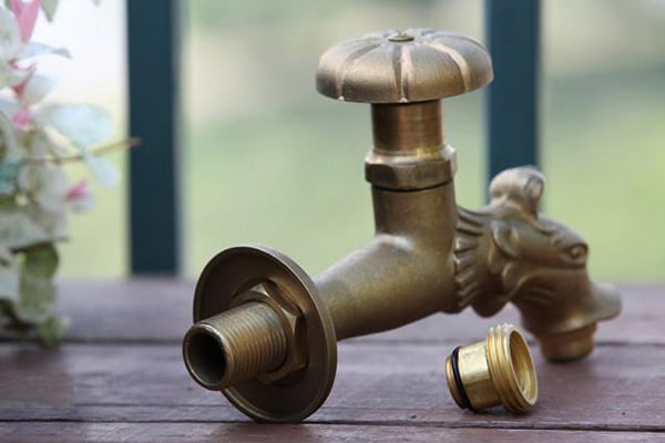 VÒI HỒ NƯỚC LẠNH BẰNG ĐỒNG BẮT TƯỜNG KANLY - GCT02R - Ảnh 3