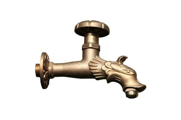 VÒI HỒ NƯỚC LẠNH BẰNG ĐỒNG BẮT TƯỜNG KANLY - GCT02R