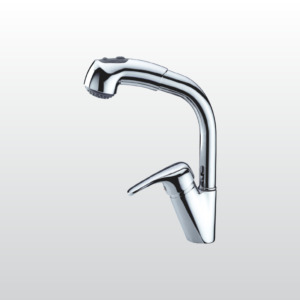 Vòi Rửa Chén Dây Rút Nóng Lạnh K140