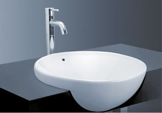 Chậu Lavabo TOTO LT533R#XW Bán Âm Bàn