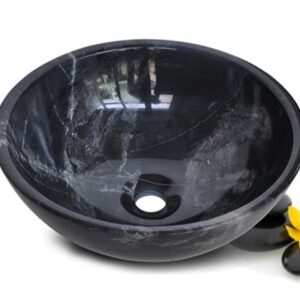 CHẬU RỬA ĐÁ MARBLE JET-BLACK PAKISTAN KANLY - MAR12N