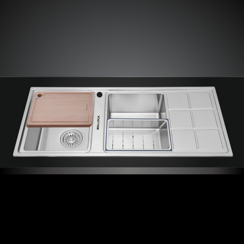 Chậu Rửa Chén 2 Ngăn MS 8815R