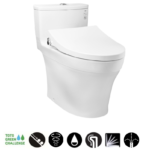 Bồn cầu một khối TOTO kèm nắp rửa cơ ECO-WASHER - MS885DE4