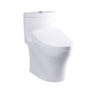 Bồn cầu một khối, kèm nắp rửa điện tử NEW WASHLET - MS889DRW11