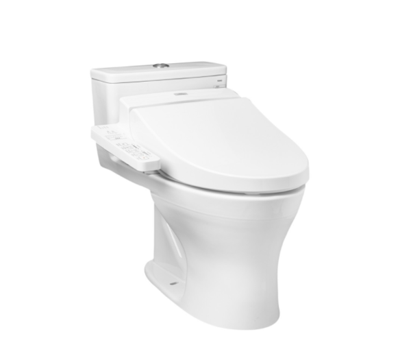 Bồn cầu một khối, kèm nắp rửa điện tử WASHLET - MS855DW7