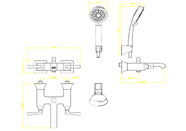 SEN TẮM AMERICAN STANDARD DÒNG KASTELLO - WF-1611 - Ảnh 2