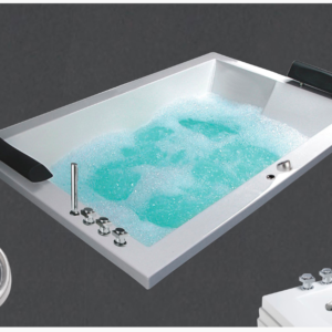 Bồn Tắm Đôi Massage Đèn Không Chân - Không Yếm - MT7180C