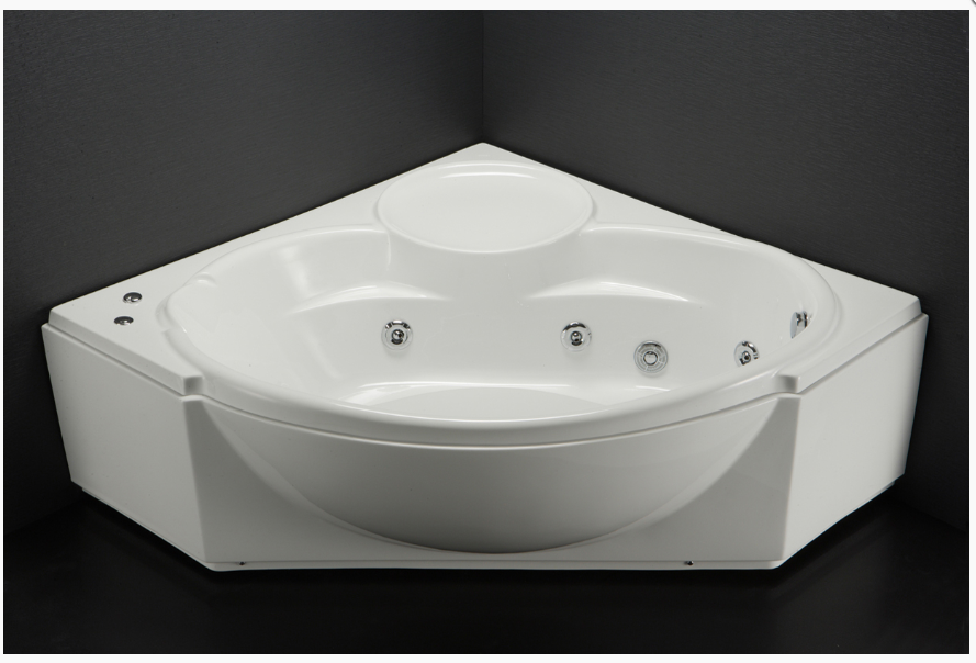 Bồn Tắm Góc Massage - Không Chân - Không Yếm - MT5150A