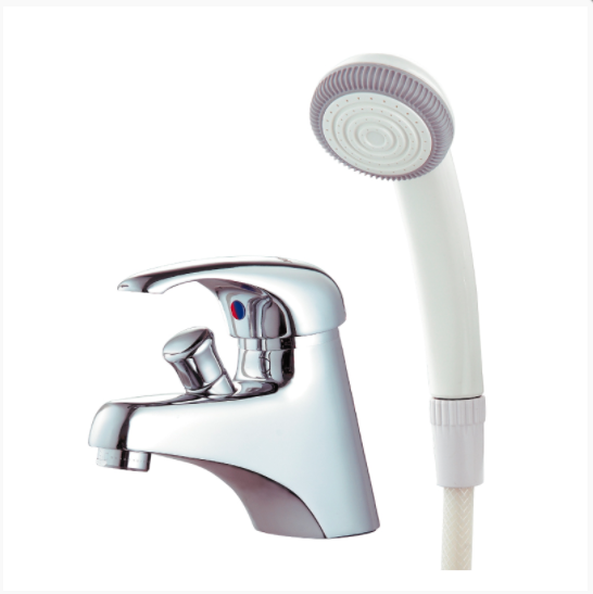 Vòi Lavabo Lavabô nóng lạnh Kết Hợp Sen - B136C