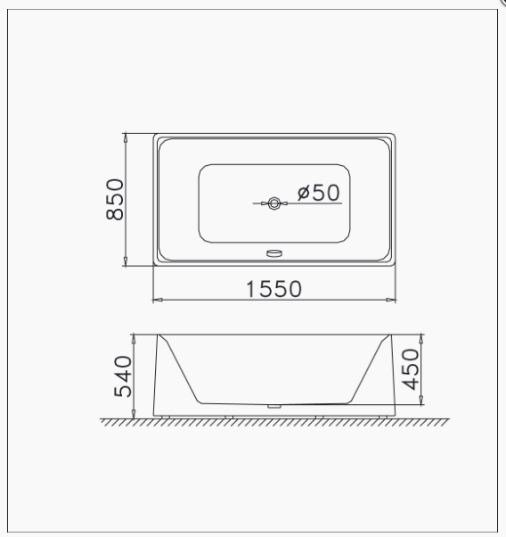 Bồn Tắm - AT6250 - Ảnh 2